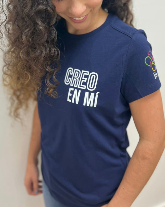 Creo en mi T-shirt (Navy Blue)